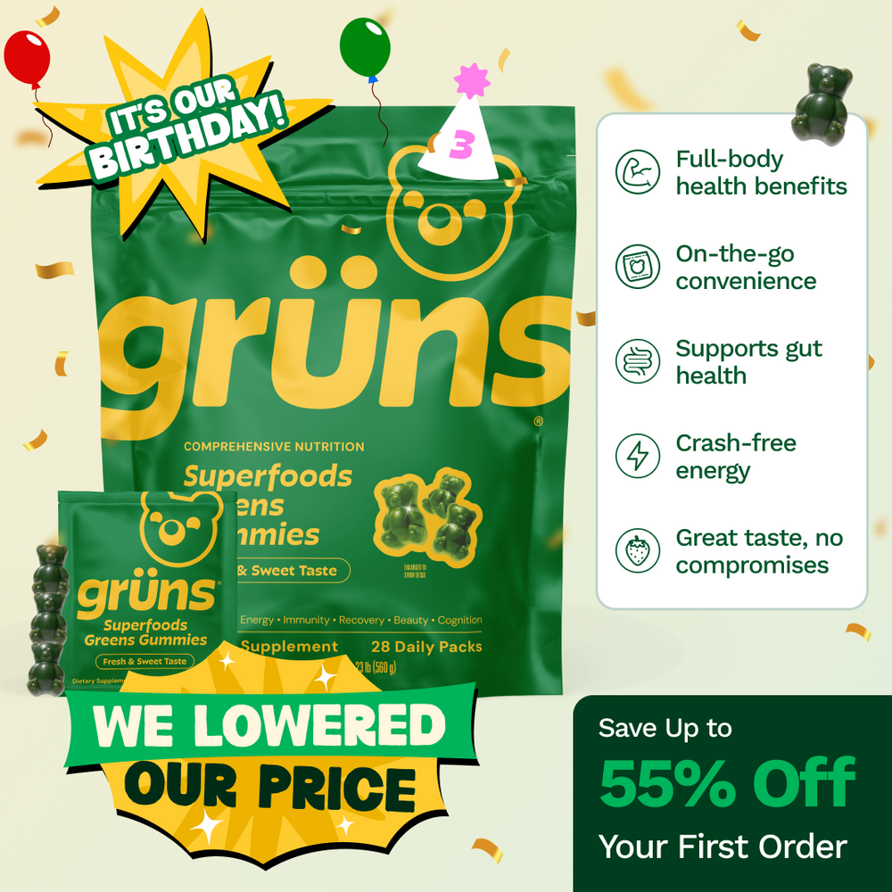 Grüns Superfood Gummies